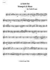 Duet for Trumpet and Piano (Trumpet part)